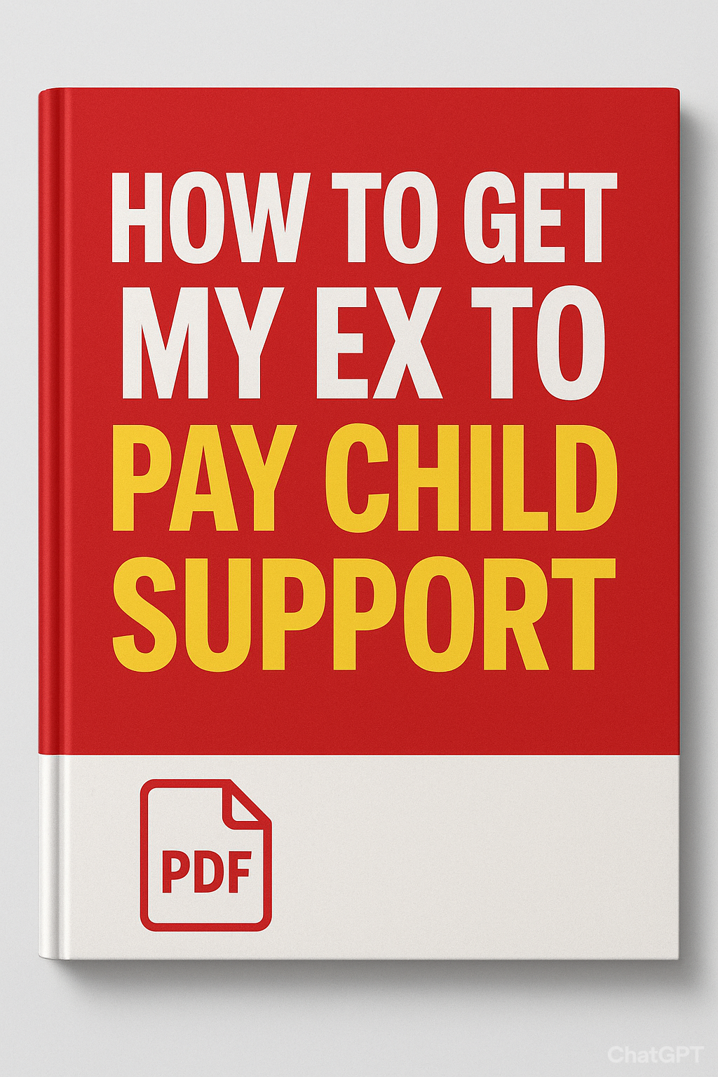 HOW TO GET MY EX TO PAY CHILD SUPPORT - STEP BY STEP DOWNLOADABLE GUIDE